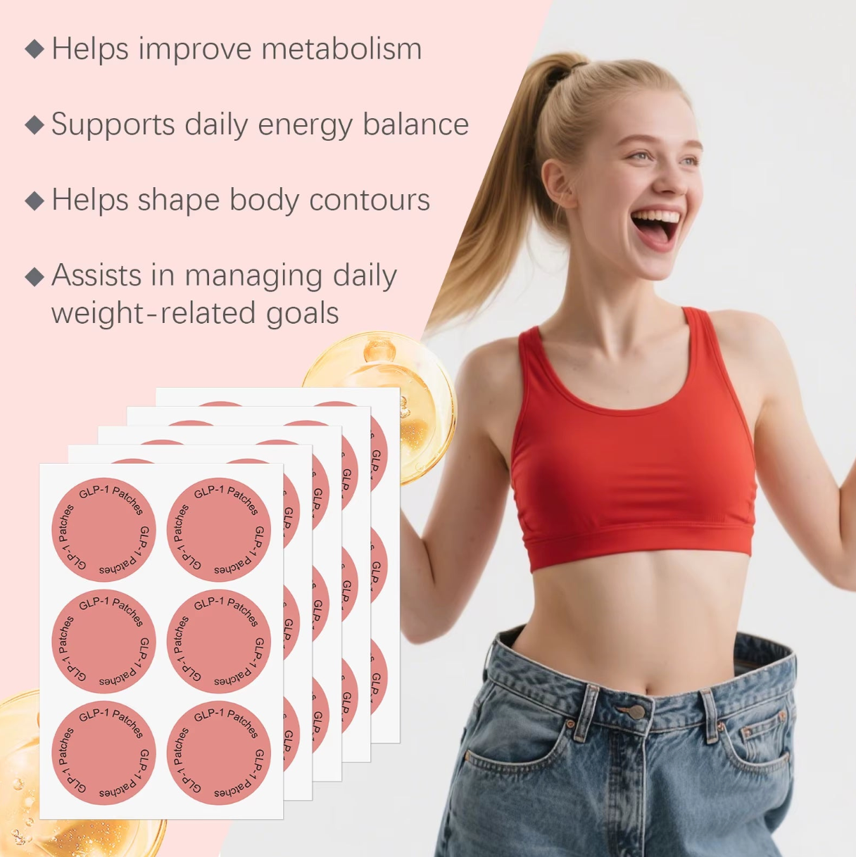 SlimEase GLP-1 Weight Loss Patches