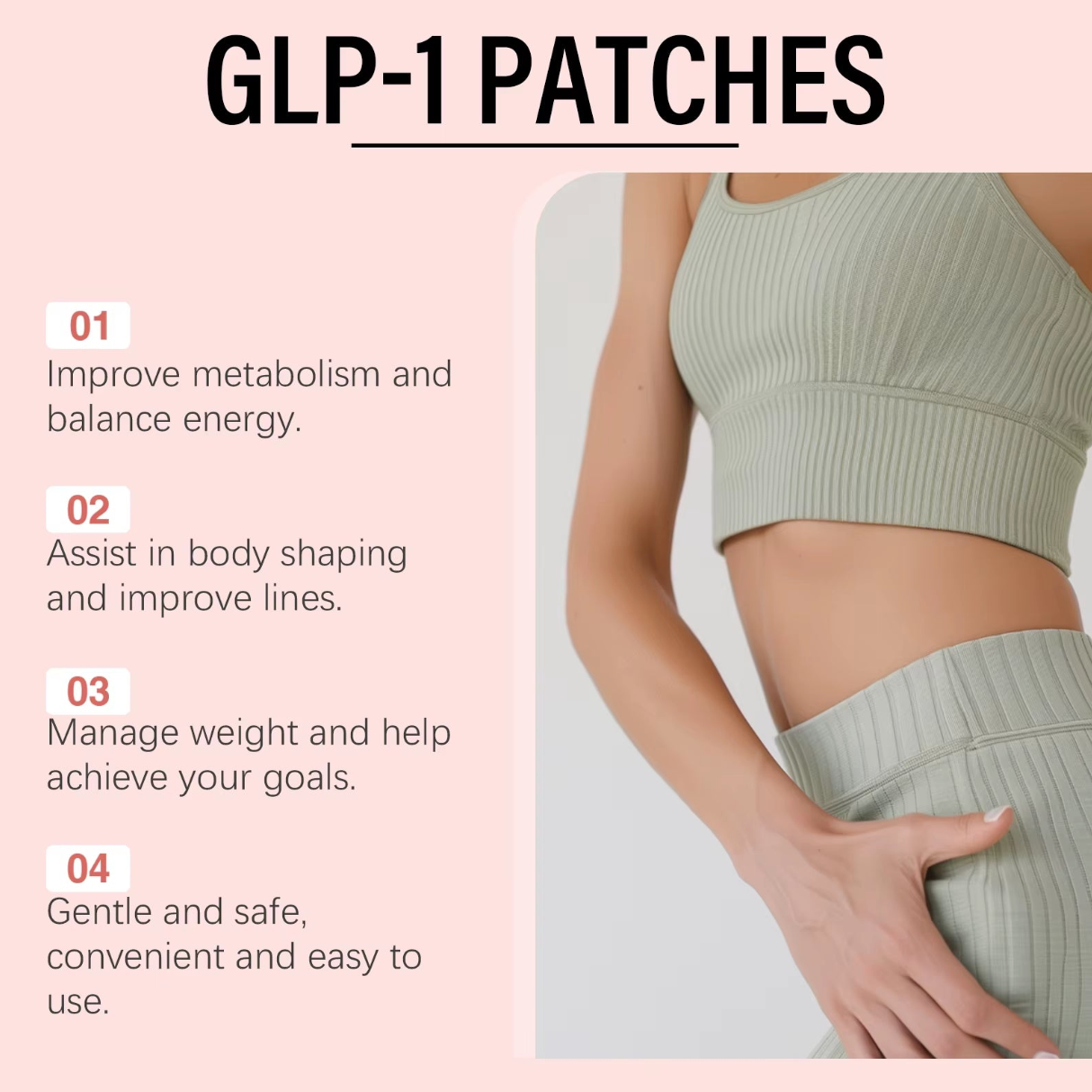 SlimEase GLP-1 Weight Loss Patches